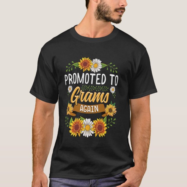 T-shirt Promu Aux Grams Encore Chemise Tournesol Nouvelles (Devant)