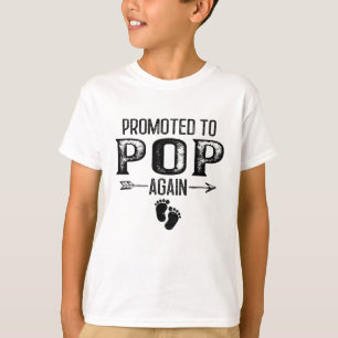 T-shirt Promu Pour Pop De Nouveau Fête des pères Vintage P