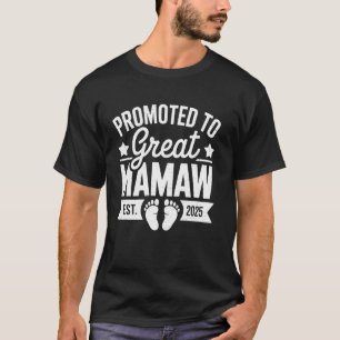 T-shirt Promue Grande Mamaw depuis 2025 Grossesse Drôle
