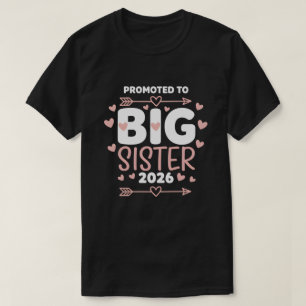 T-shirt Promue Grande Sœur Adorable Bébé 2026 