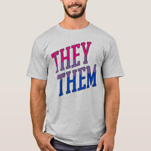 T-shirt Pronoms bisexuels Ils / Eux