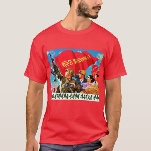T-shirt Propagande de la Corée du Nord