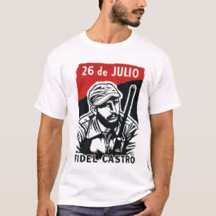 T-shirt Propagande du Mouvement de la révolution cubaine F