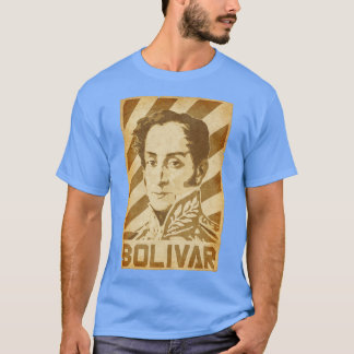 T-shirt Propagande rétro Simon Bolivar