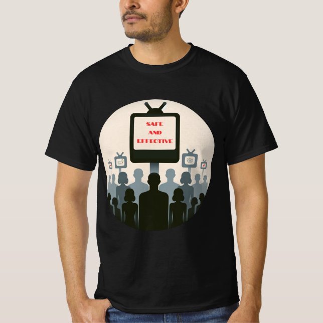 T-shirt Propagande sûre et efficace (Devant)