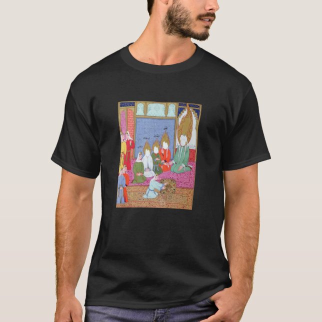 T-shirt Prophète Muhammad parlant des disciples (Devant)