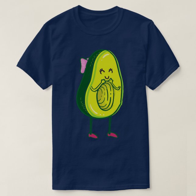 T-shirt Proposition de mariage d'un Mariage Avocado Partie (Design devant)