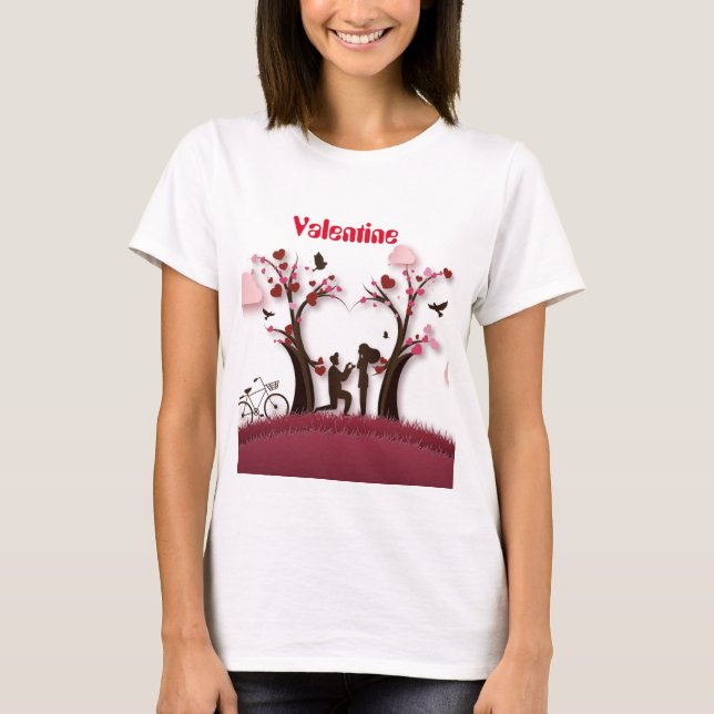 T-shirt Proposition de Valentine (Devant)