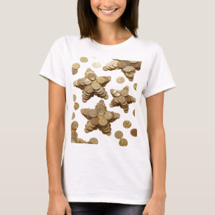 T-shirt Propres Boules Étoiles Formes Argentées Ne Sont Pa
