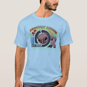 T-shirt Propriétaire agile de produit de bousculade