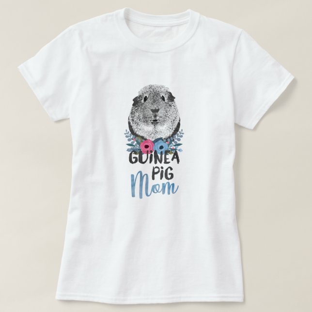 T-shirt Propriétaire d'animal familier de maman de cobaye (Design devant)