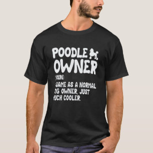 T-shirt Propriétaire de caniche drôle Éleveurs de race de