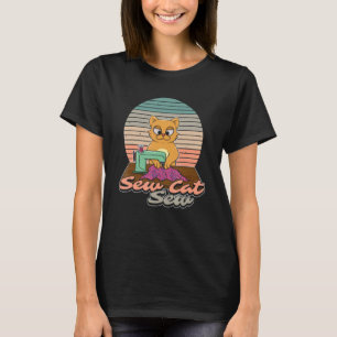 T-shirt Propriétaire de chat couture animal kitty confec