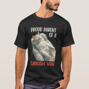 T-shirt Propriétaire de chat PARENT FIÈRE D'UN TURKISH VAN