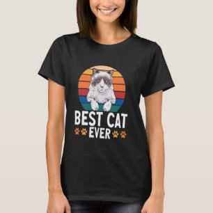 T-shirt Propriétaire de chat Ragdoll Meilleur chat Ragdoll