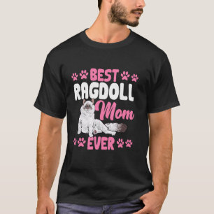 T-shirt Propriétaire de chat Ragdoll Meilleure maman Ragdo