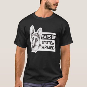 T-shirt Propriétaire de chien berger allemand système orei