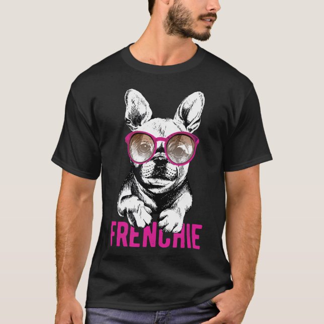 T-shirt Propriétaire de Chien Cool de Chien Français Maman (Devant)