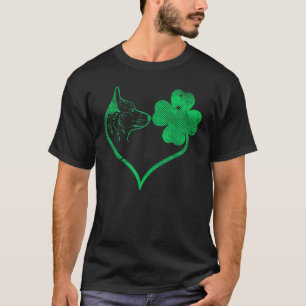T-shirt Propriétaire de chien Corgi Irlandais Vert Shamroc