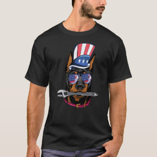 T-shirt Propriétaire de chien Doberman Pinscher Éleveur Mé