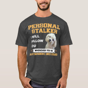 T-shirt Propriétaire de chien maltais Follower Drôle Citat