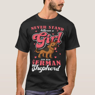 T-shirt Propriétaire De Chien Ne Se Trouve Jamais Entre Un