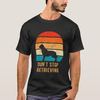 T-shirt Propriétaire de chien Retriever doré