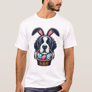 T-shirt Propriétaire de chien Saint Bernard oreille de lap