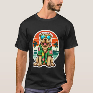 T-shirt Propriétaire de chien Shar-Pei chinois Été Vacance