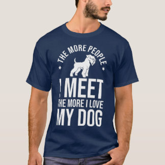 T-shirt Propriétaire de chiots de chien de chien de Terrie