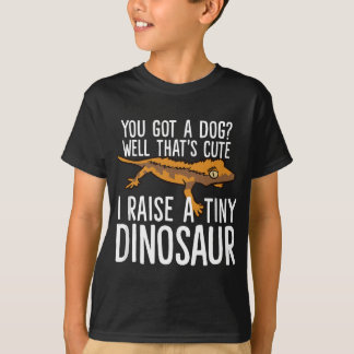 T-shirt Propriétaire De Gecko Crested Gecko Pet Crested Ge