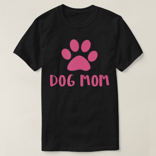 T-shirt Propriétaire de l'animal de compagnie Chien Maman  (Design devant)