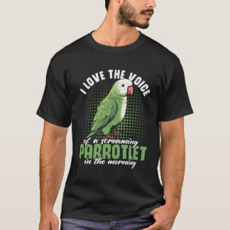 T-shirt Propriétaire de Parrotlet amusant Propriétaire d'O