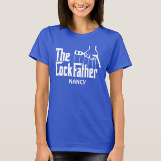 T-shirt Propriétaire de péniche drôle Pun de verrouillage