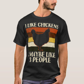 T-shirt Propriétaire de poulet Poulets Amant de poulet 1