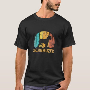 T-shirt Propriétaire de Schnauzer Retro Schnauzer Lover Sc