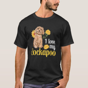 T-shirt Propriétaire Du Chien Cockapoo J'Aime Mon Cockapoo
