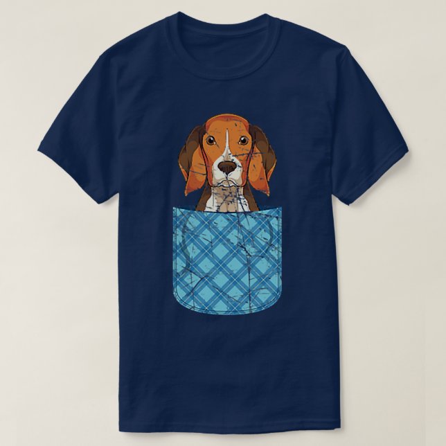 T-shirt Propriétaire du chien de garde beagle Propriétaire (Design devant)