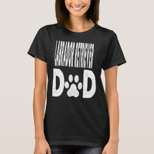 T-shirt Propriétaire du chien papa Retriever Labrador