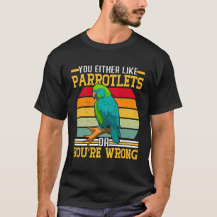 T-shirt Propriétaire du perroquet mignon