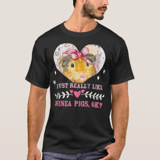 T-shirt Propriétaire d'un animal de compagnie Guinéen Coch