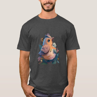 T-shirt Propriétaire d'un animal de compagnie Oiseau Maman