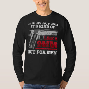 T-shirt Propriétaire d'un pistolet de calibre humoristique
