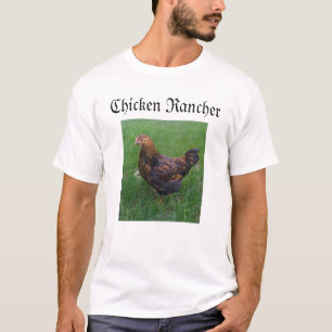 T-shirt Propriétaire d'un ranch de poulet