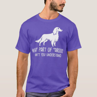 T-shirt Propriétaire Irlandais Des Chiens De Chien Rouge E