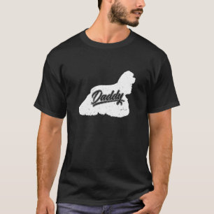 T-shirt Propriétaire Papa Pères de Cocker Spaniel mâle