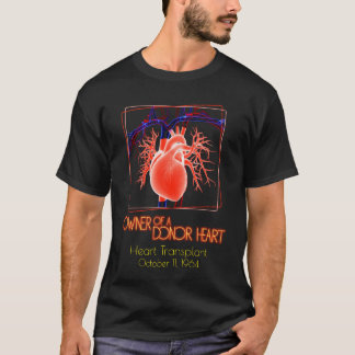 T-shirt Propriétaire personnalisable d'une transplantation
