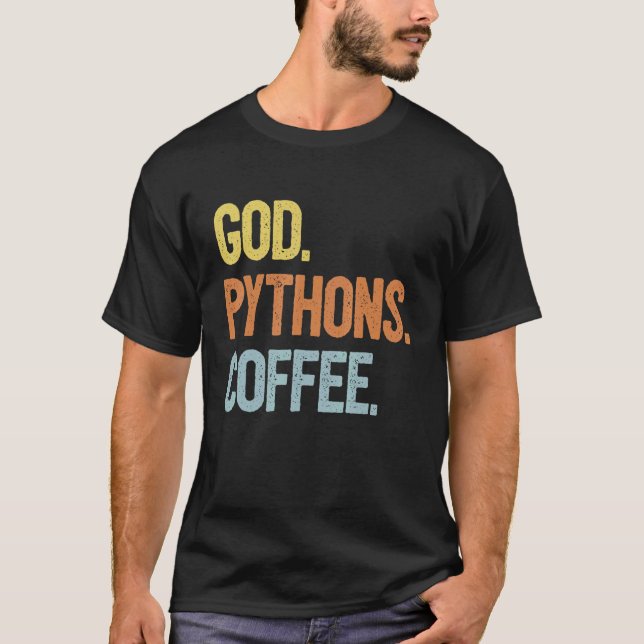 T-shirt Propriétaire Python 1 (Devant)