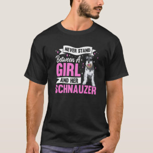 T-shirt Propriétaire Schnauzer Dog Apparel Schnauzer