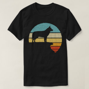 T-shirt Propriétaire Sibérien Husky Retro Vintage Chien Ch